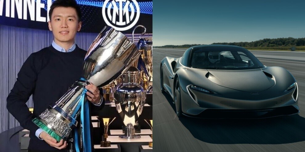 La nuova passione di Steven Zhang non è l'Inter ma una McLaren da 2 milioni FOTO