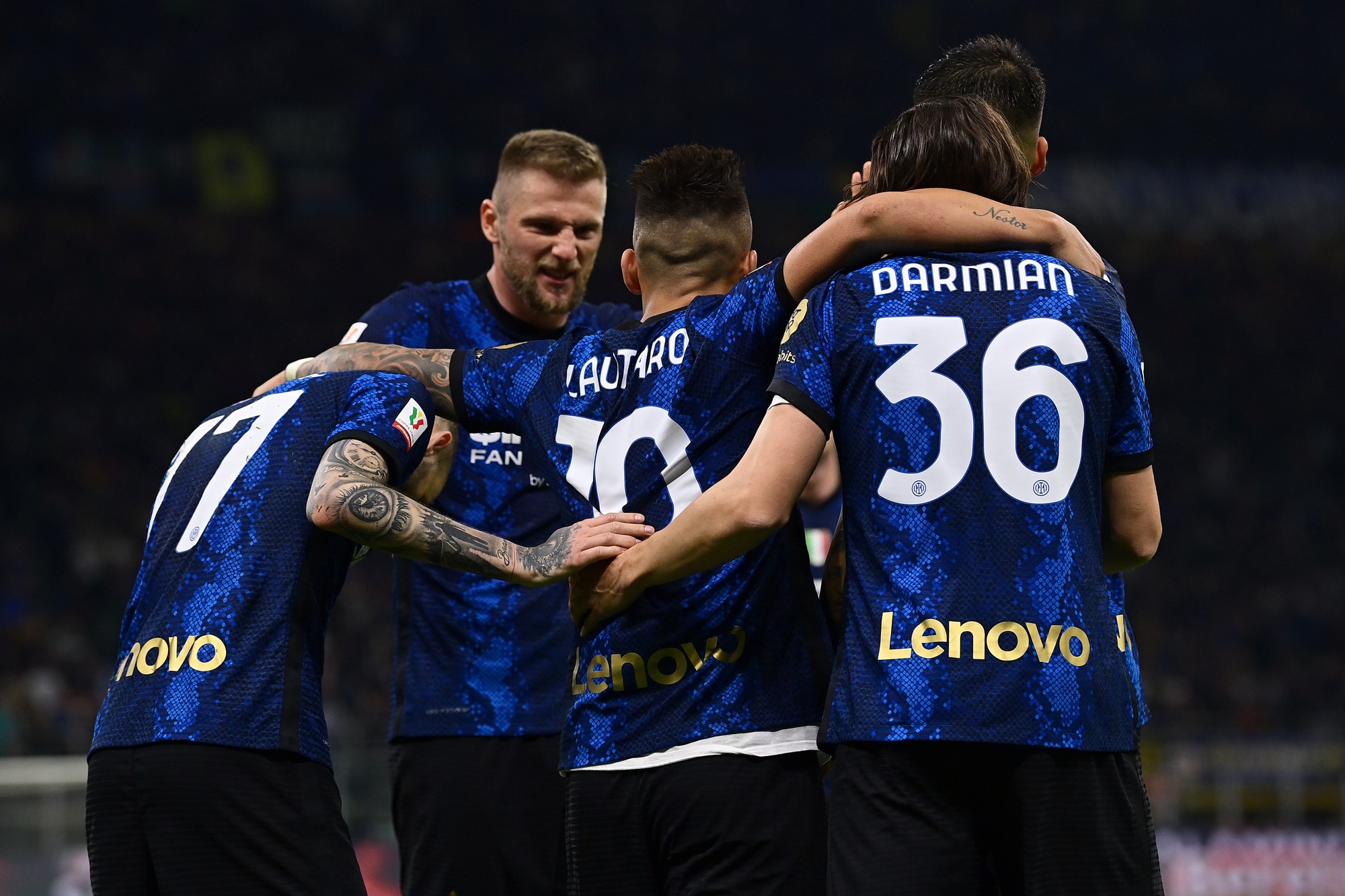 Coppa Italia, l'Inter si aggiudica il derby e vola in finale: Lautaro e Gosens decisivi