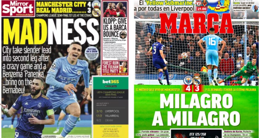 La stampa estera esalta City-Real: "Follia"