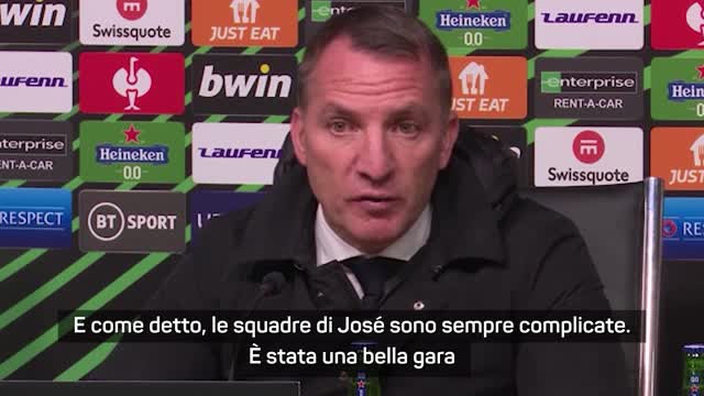 Rodgers: "Mou? Felice, ha avuto il suo vino"