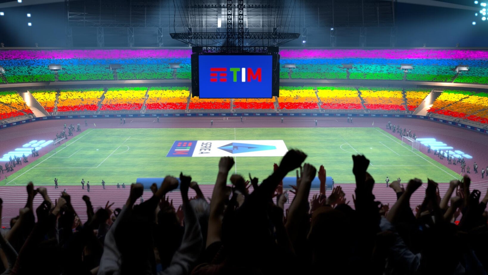 TIM e Lega Serie A per la pace in Ucraina: la nuova sigla televisiva delle partite di campionato
