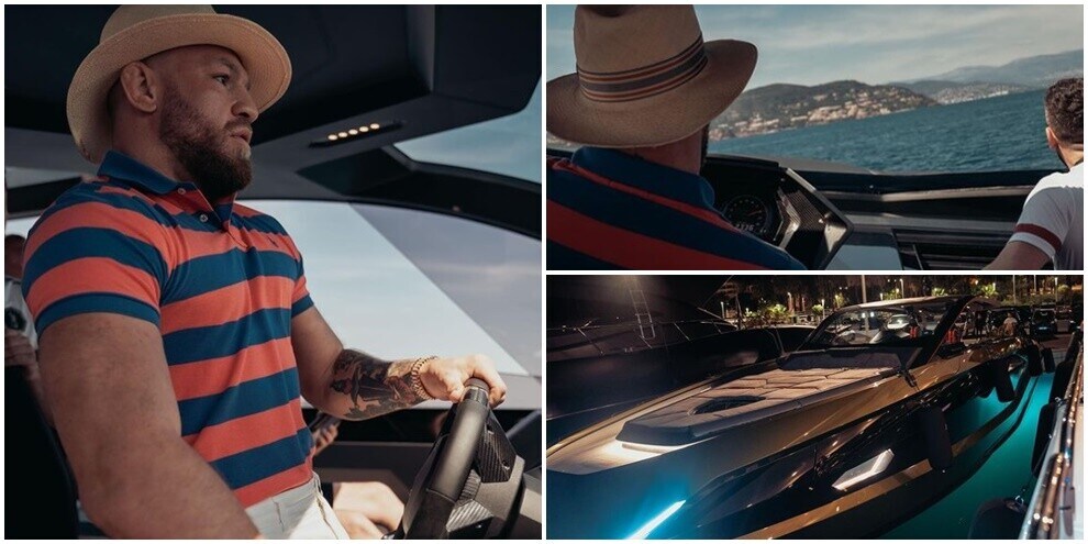 McGregor 'combatte' le onde con un bolide da 3 milioni di euro
