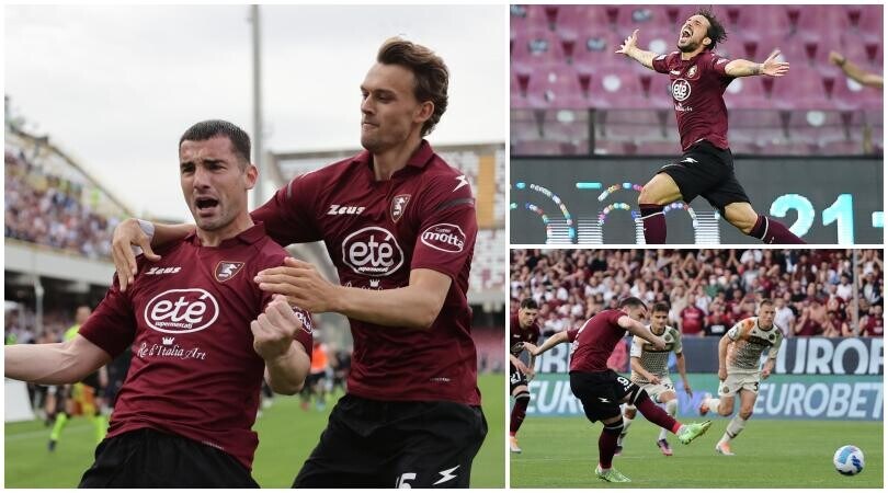 Salernitana, colpo salvezza: Bonazzoli e Verdi mandano il Venezia ko