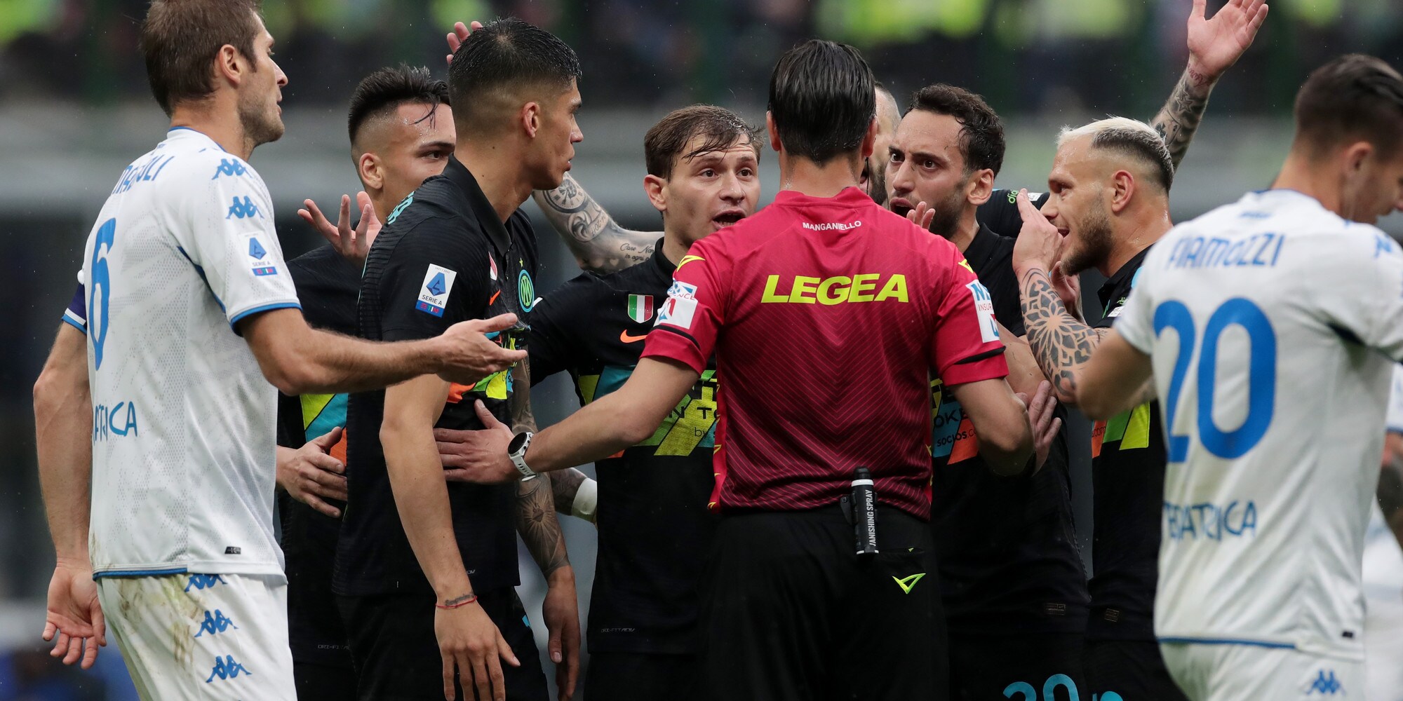 Inter-Empoli, perché il Var non è intervenuto sul contatto Bandinelli-Barella