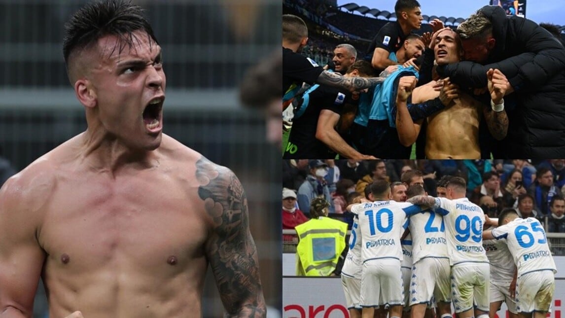L'Empoli sogna a San Siro: Lautaro Martinez firma la rimonta dell'Inter