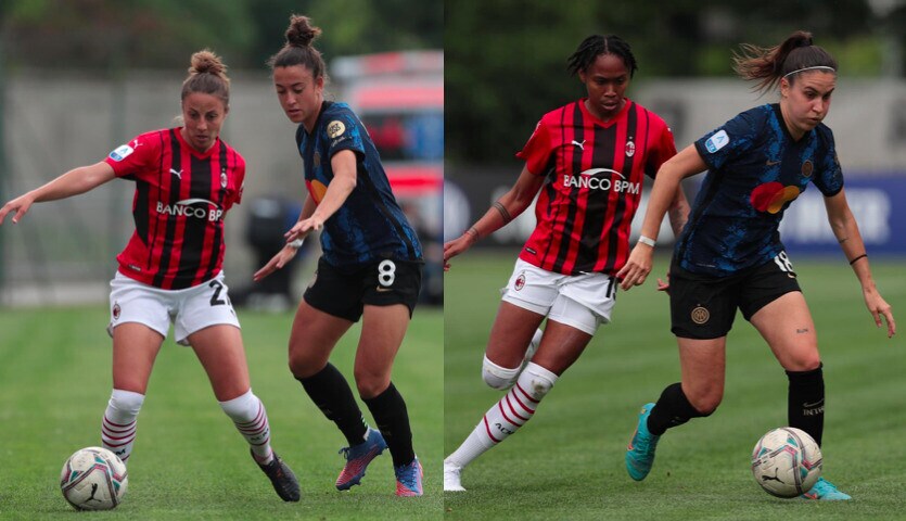 Milan show, che tris all'Inter nel derby femminile