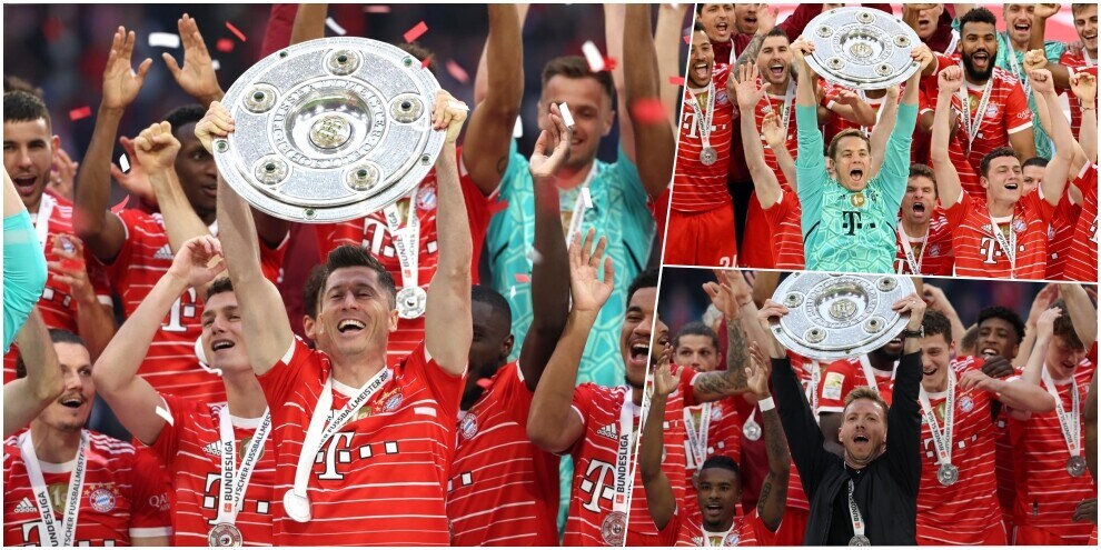 Bayern, la decima Bundesliga è da record!