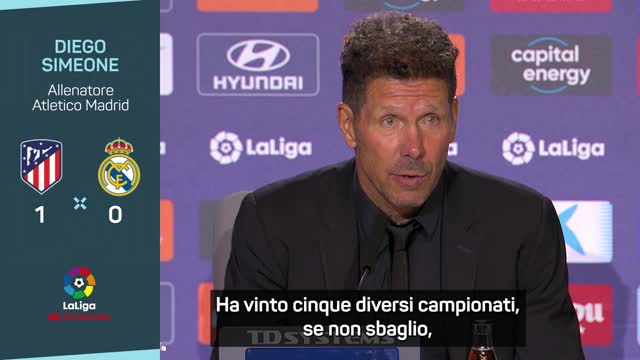 Simeone batte Ancelotti, ma alla fine: "Solo tanta ammirazione per lui"