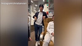Ferrara, Vieri e Totti: che sketch sul treno