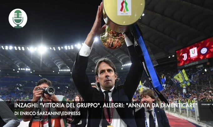 Inzaghi: "La vittoria del gruppo". Allegri: "Annata da dimenticare"