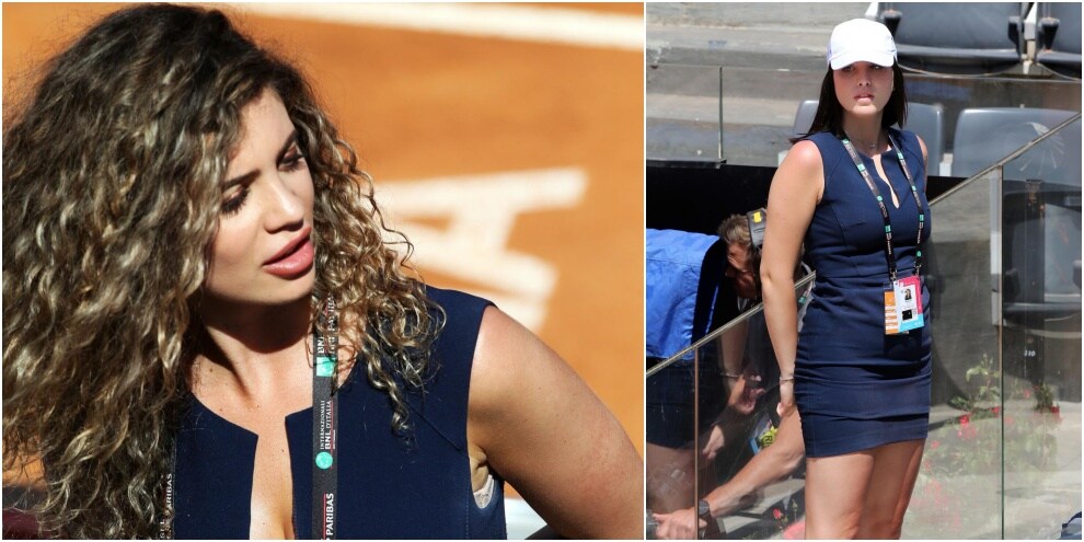 Internazionali, le hostess del Foro illuminano gli spalti 