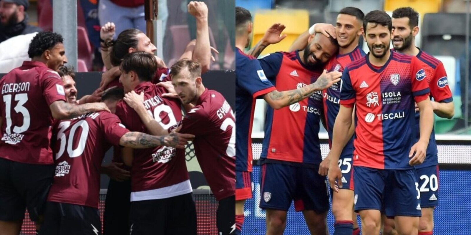 Serie A, lotta salvezza: Salernitana e Cagliari evitano la B se...