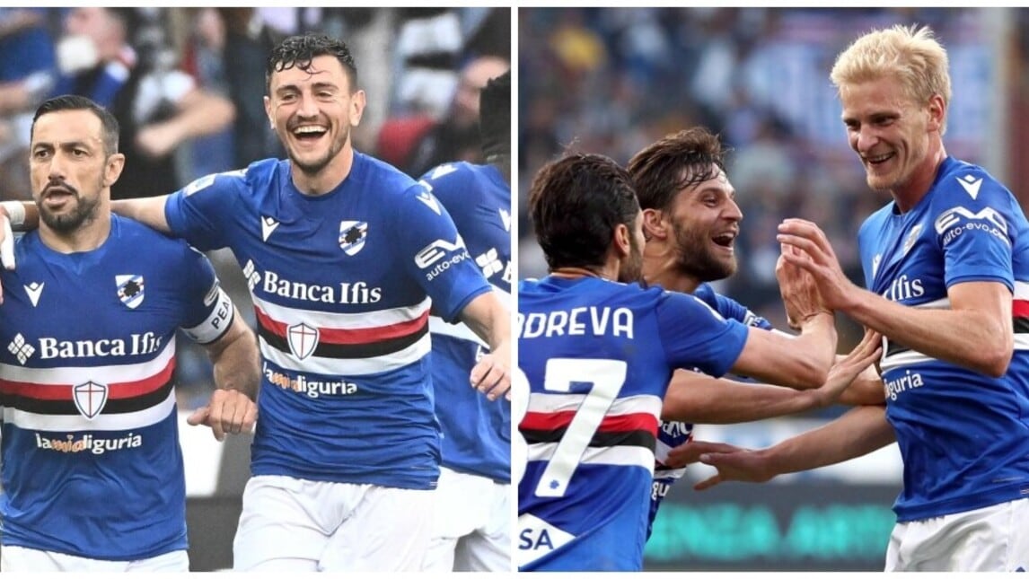 Samp, poker alla Fiorentina: Italiano manca il sorpasso alla Roma