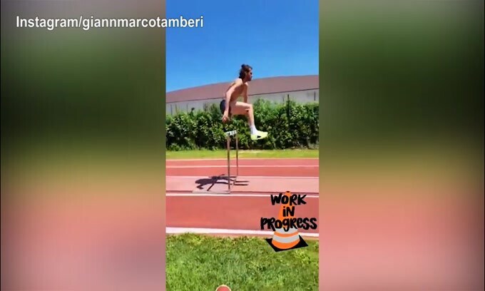 Tamberi che salti, sembra un canguro