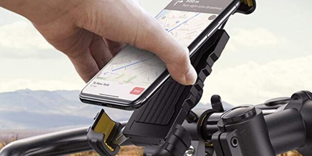 Lamicall Supporto Telefono Bicicletta - [1S Blocco] 360° Rotazione