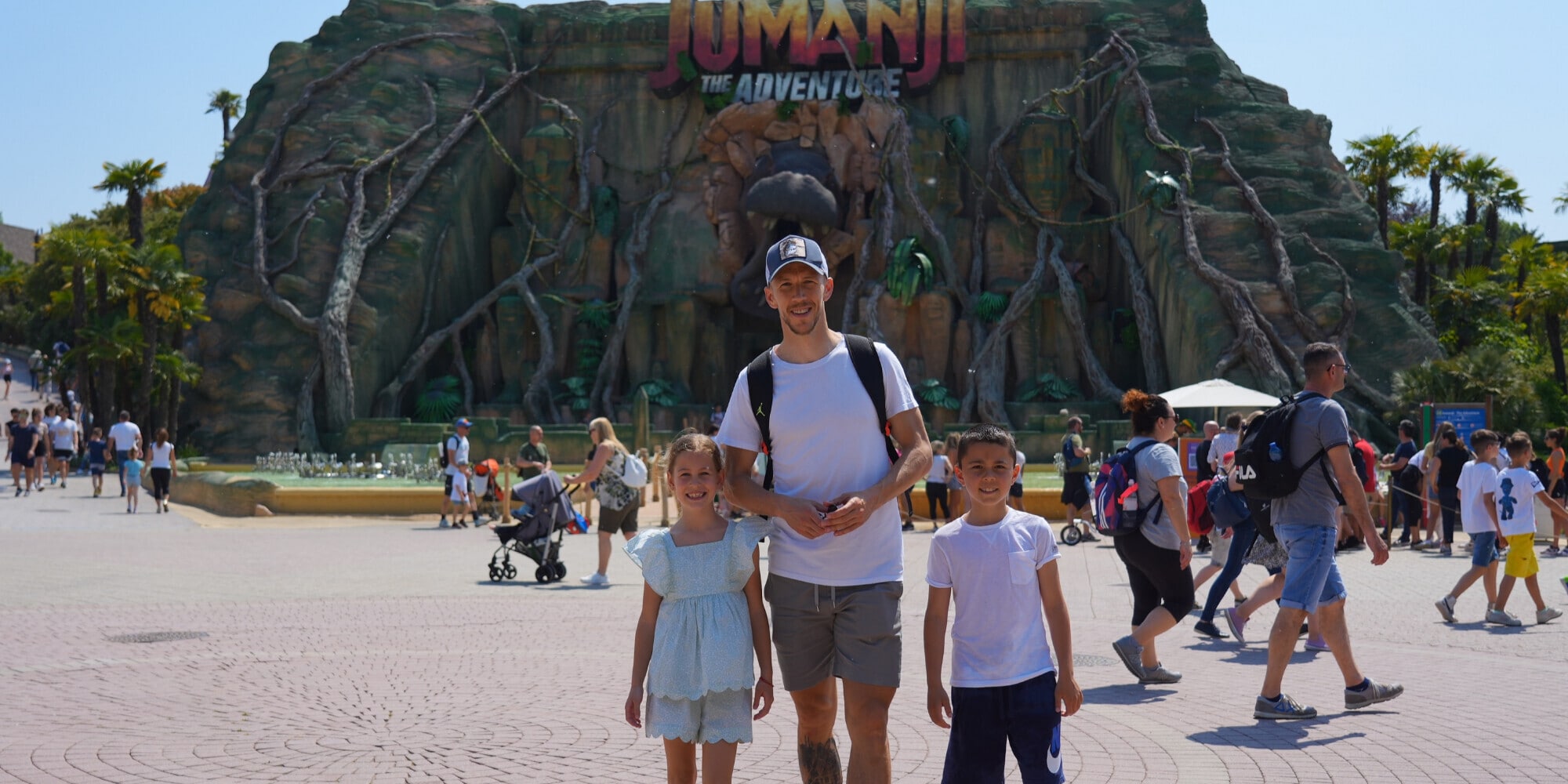 Perisic, che sorrisi a Gardaland
