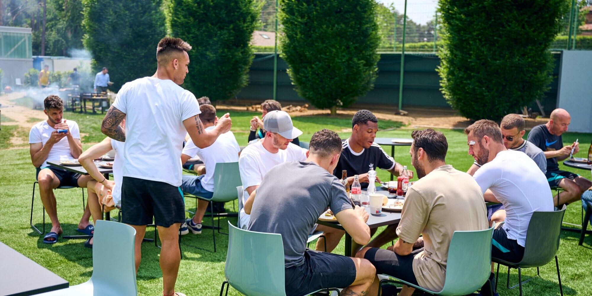 Inter, altro che tensione scudetto: grigliata dopo l'allenamento