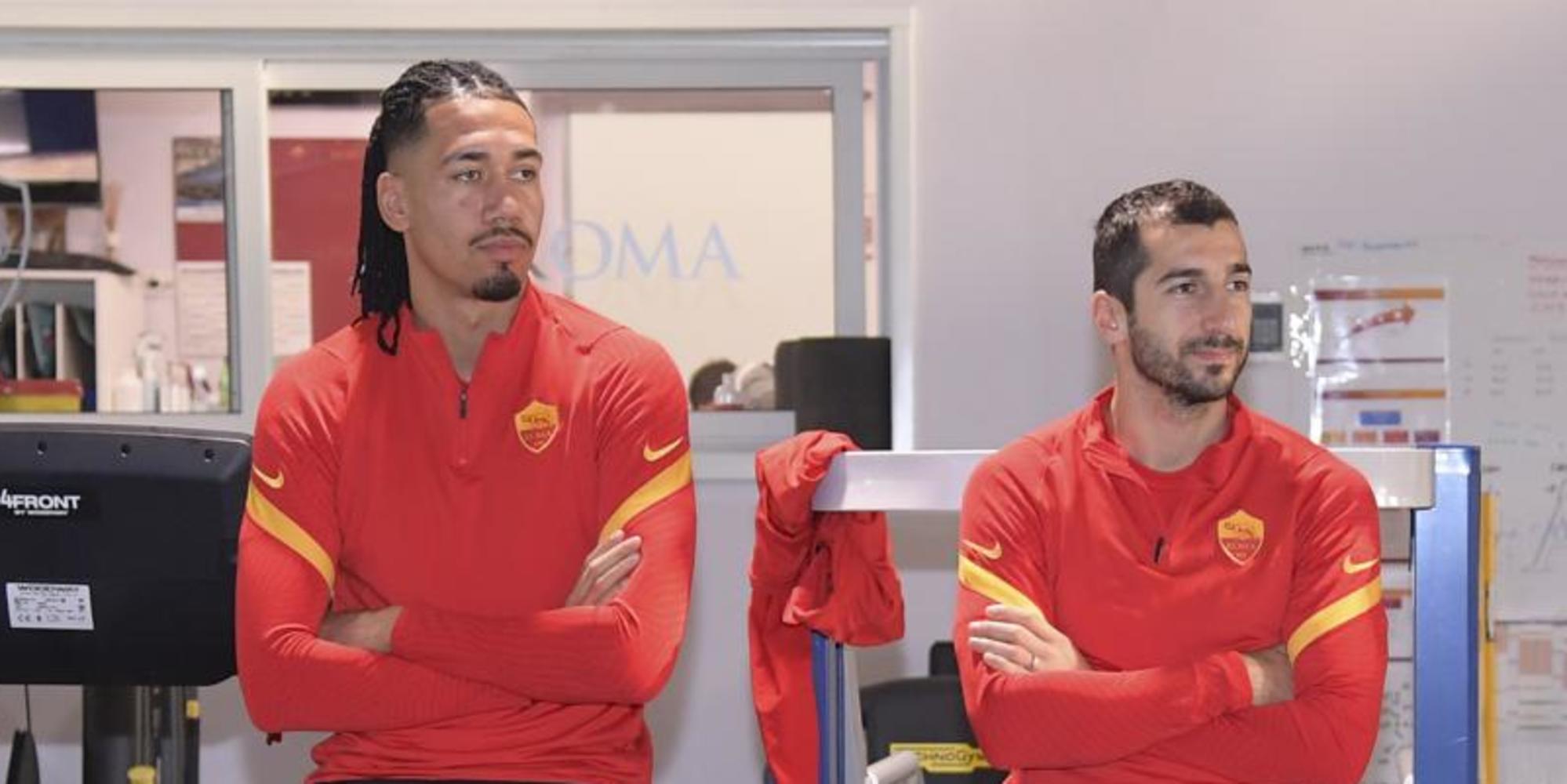 Mkhitaryan e Smalling in bilico: le condizioni per Roma-Feyenoord