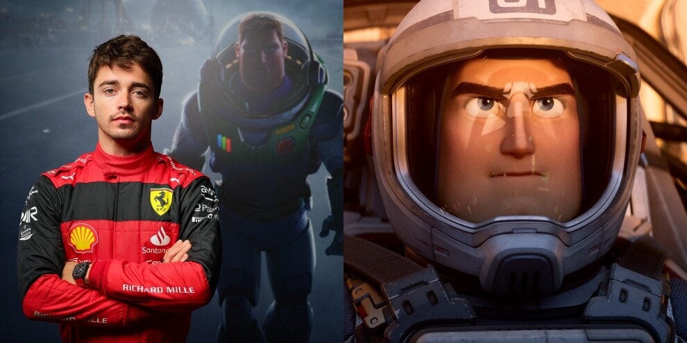 Leclerc, dalla Ferrari al cinema: è doppiatore in Lightyear