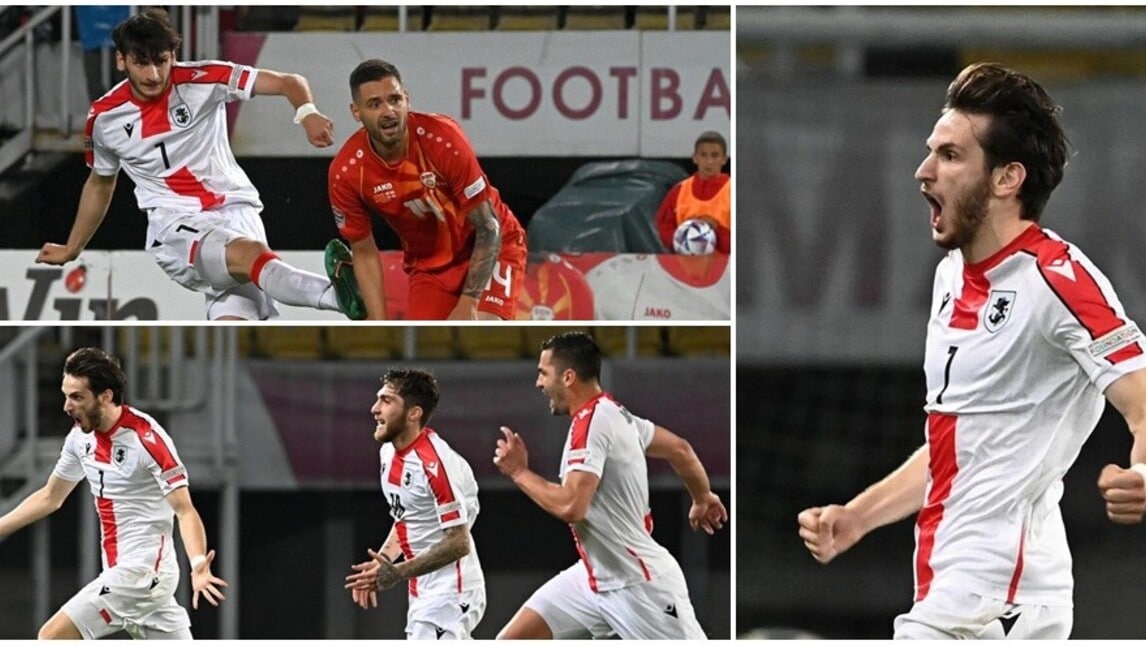 Kvaratskhelia show con la Georgia: un gol con 'vista' sul Napoli