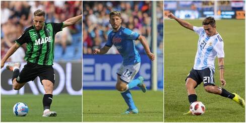 Da Mertens a Frattesi e Dybala: i nomi caldi del calciomercato