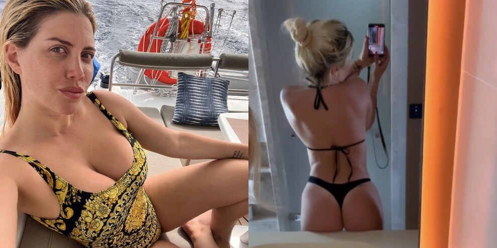Wanda Nara alle Maldive: il bikini è bollente!