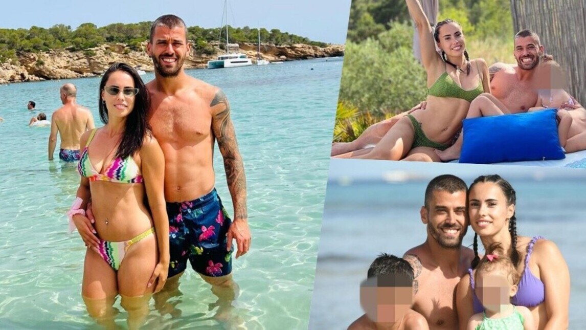 Spinazzola si gode le vacanze: relax a Ibiza con la moglie Miriam e i figli