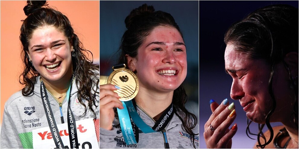 Pilato, lacrime di gioia: la premiazione con l'oro ai Mondiali