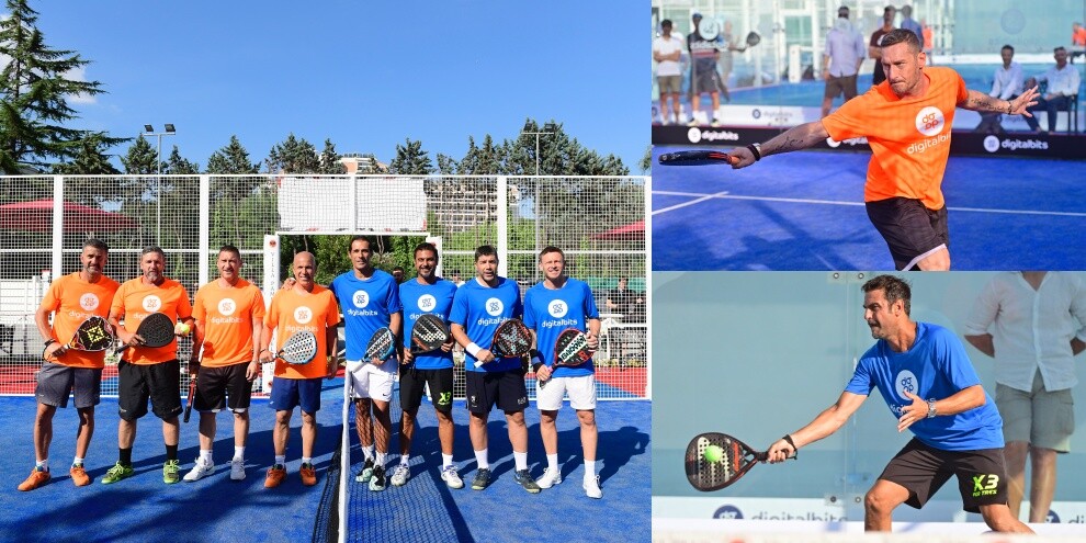 Da Totti a Fiore, al Villa Pamphili Padel Club è derby Roma-Lazio