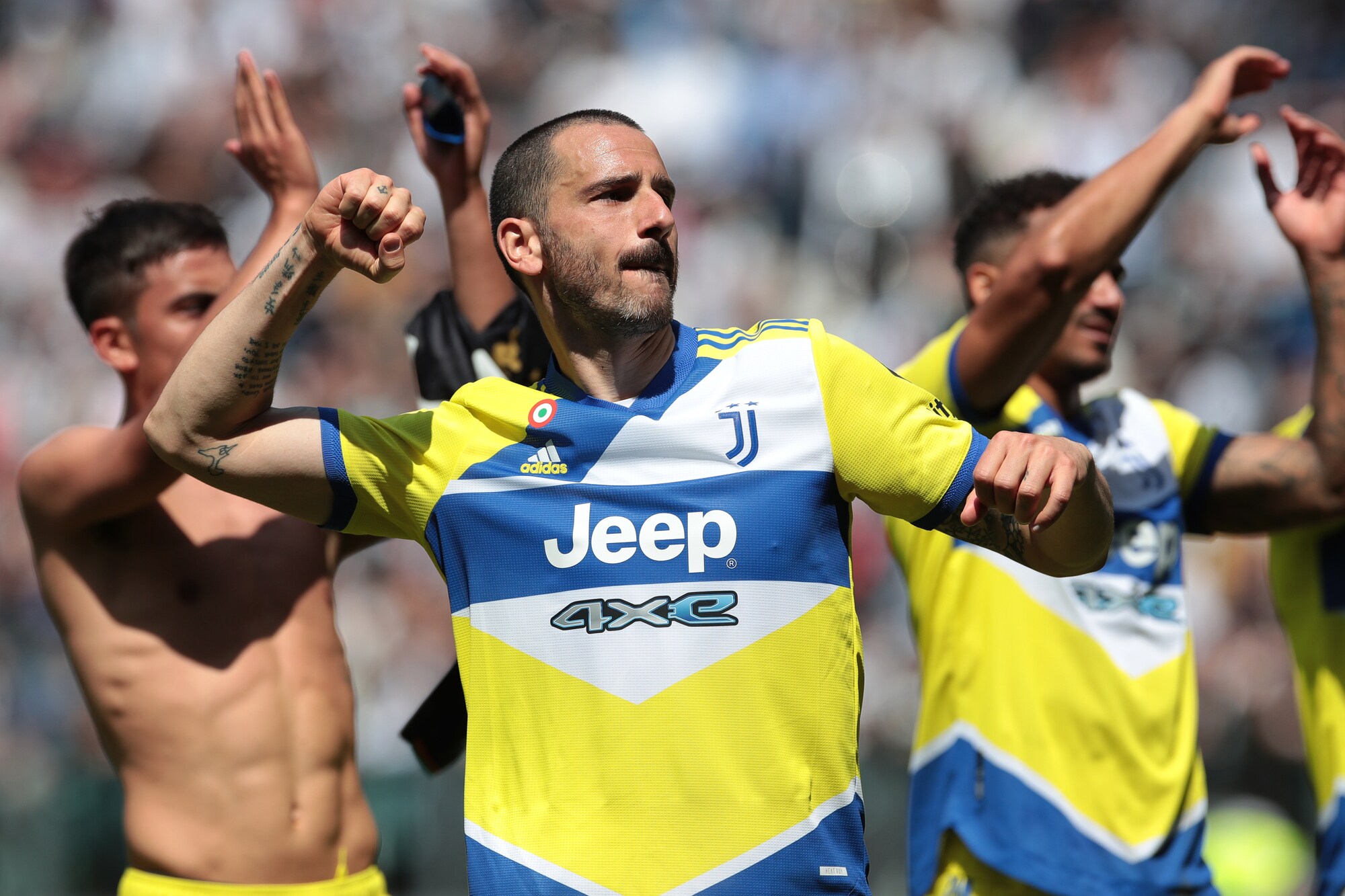 5. Bonucci, 415 presenze