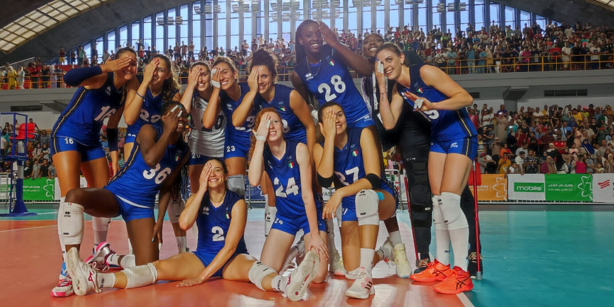 Giochi del Mediterraneo l'Italia femminile è in finale