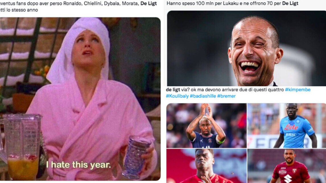 De Ligt e il possibile addio alla Juve: tifosi divisi sui social