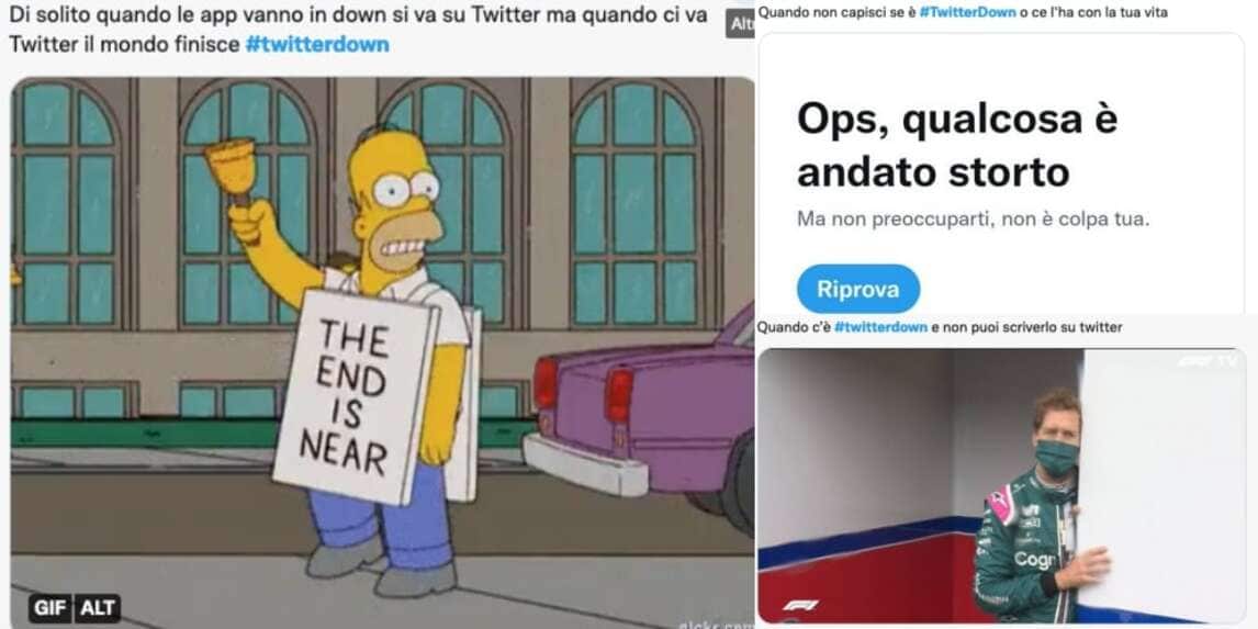 #Twitterdown, le reazioni degli utenti sul web