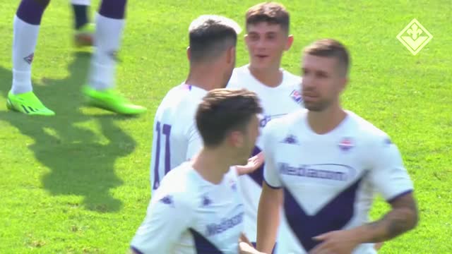 Fiorentina-Trento 4-1, show di Sottil