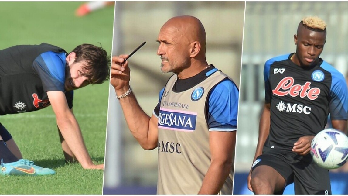 Entusiasmo per il Napoli, ma Spalletti è un sergente di ferro