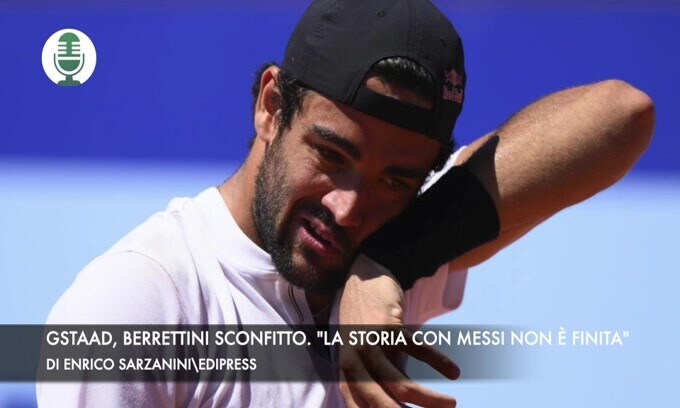 Gstaad, Berrettini sconfitto. "La storia con Messi non è finita"
