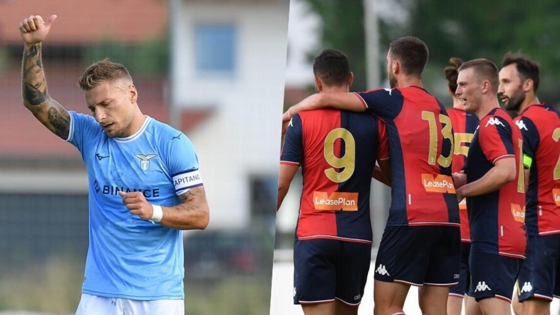 Lazio, primo ko dell’estate: vince il Genoa 4-1
