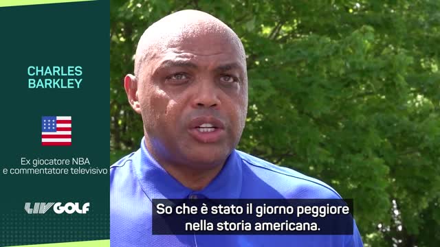 Charles Barkley attacca: "LIV? Perché se la prendono solo con i golfisti?"