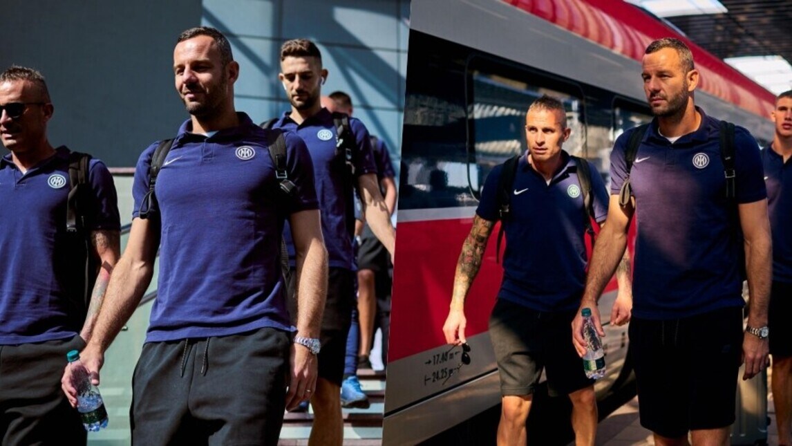 L'Inter in partenza per Cesena: un concentrato Handanovic guida il gruppo