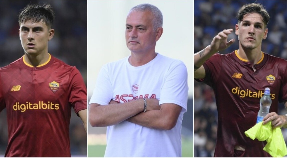 Roma, la probabile formazione di Mourinho per l’esordio di campionato