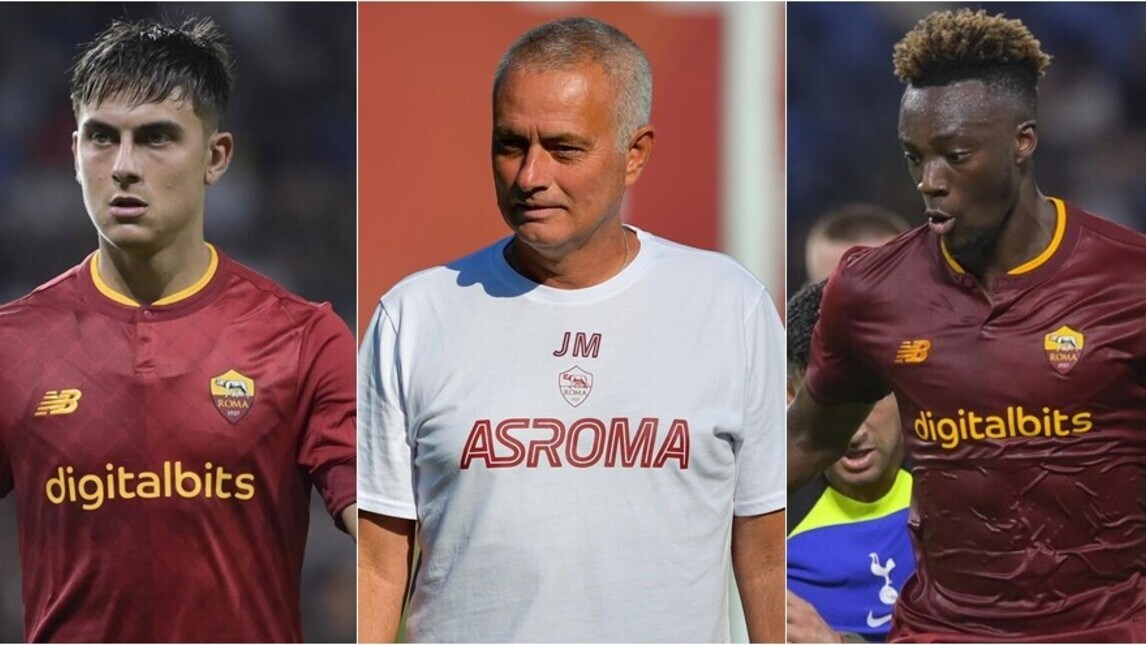 Roma, la formazione base di Mourinho