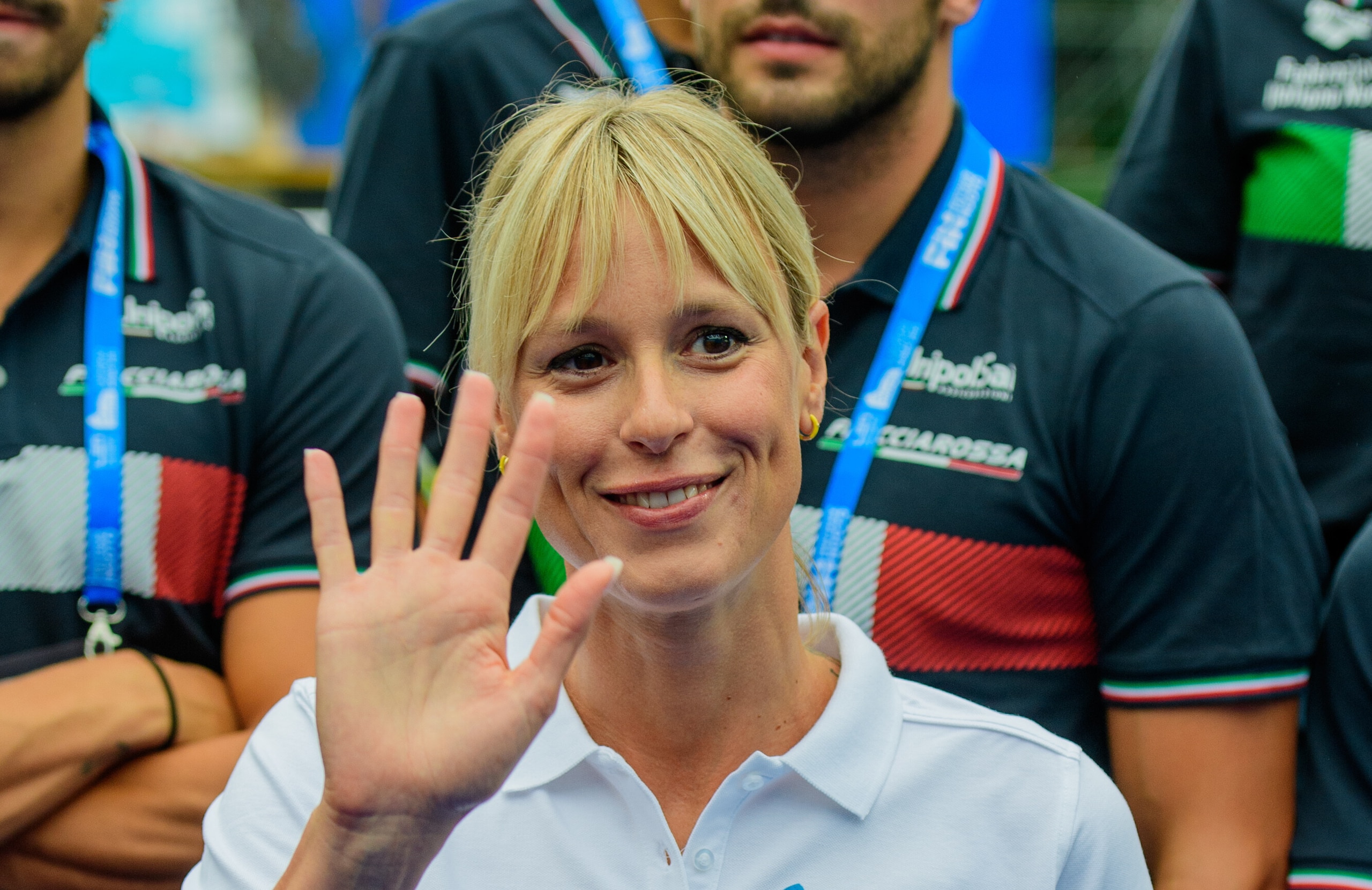 La madrina degli europei Federica Pellegrini