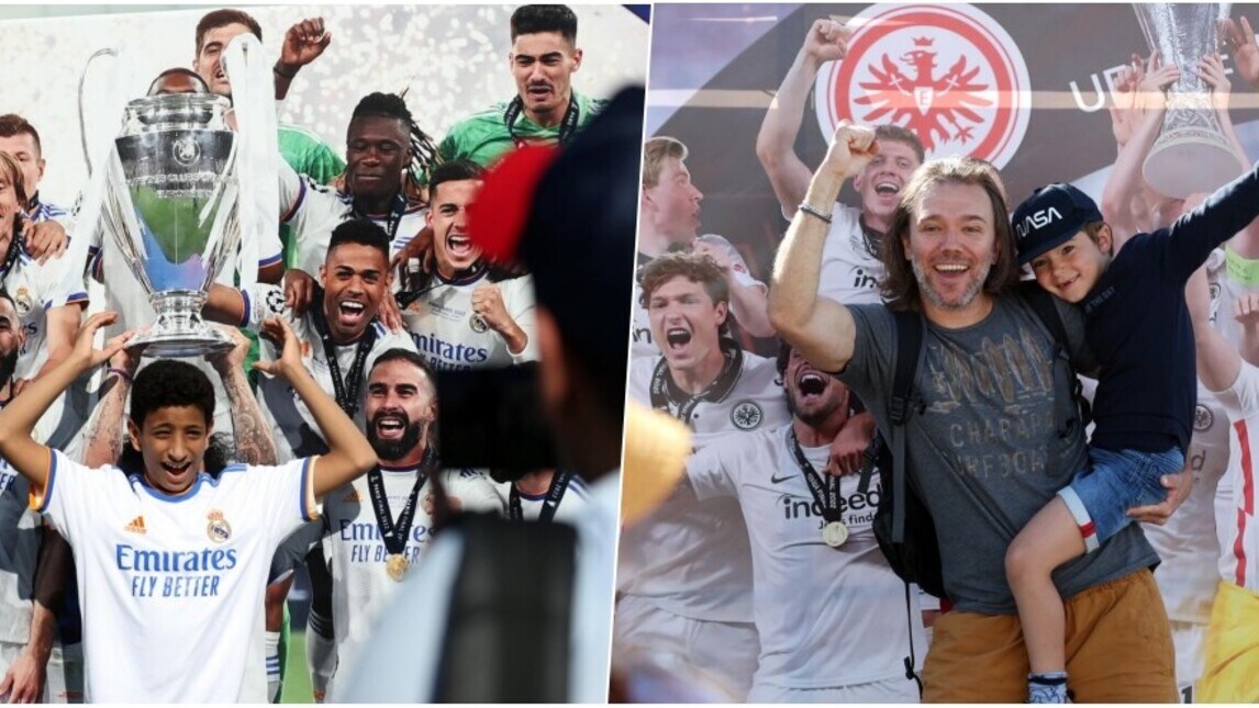 Supercoppa Europea, l'entusiasmo dei tifosi di Real e Eintracht