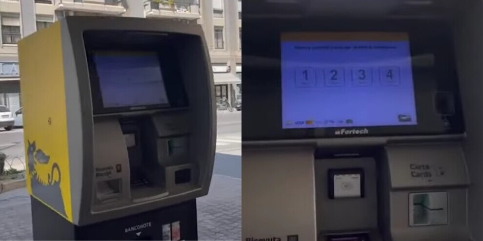 A Cagliari il distributore che parla sardo