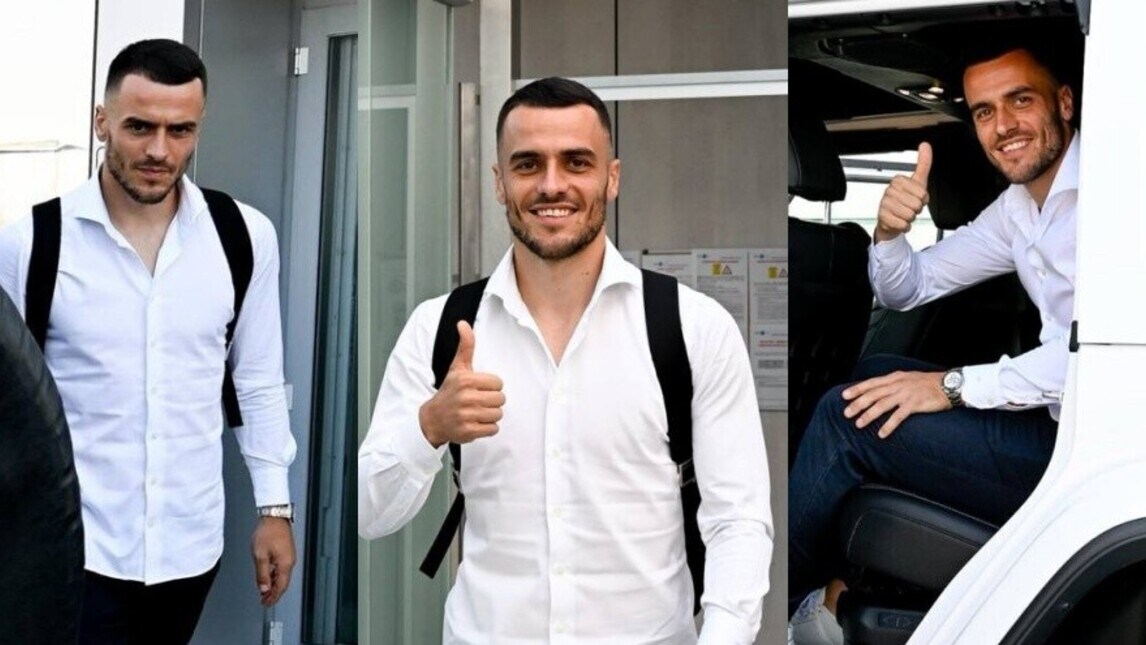 Juve, ecco Kostic: l'arrivo a Torino