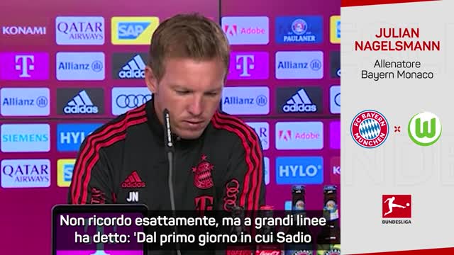 Nagelsmann cita Klopp: "Manè ha migliorato il gruppo"