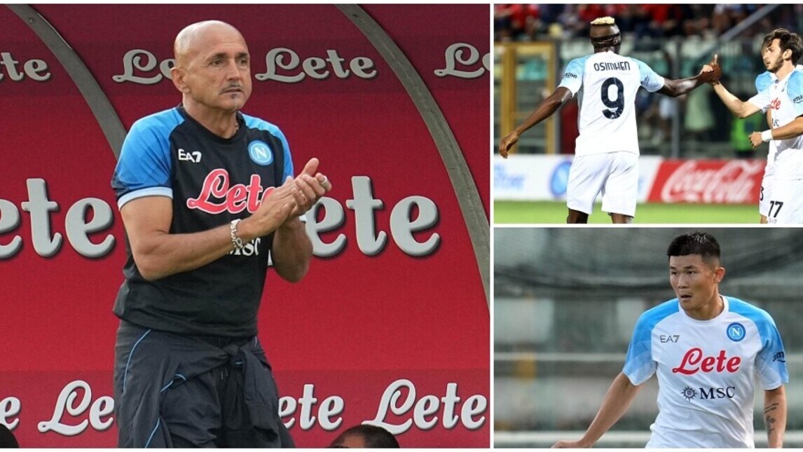 Napoli, i probabili 11 di Spalletti per il match d'esordio col Verona