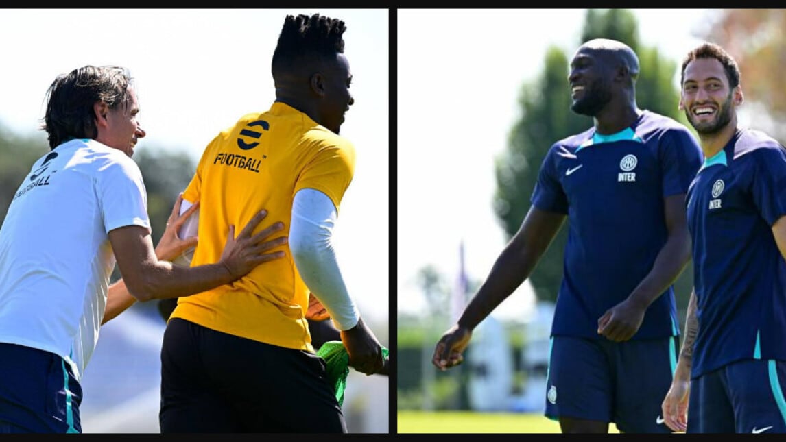Inter, ad Appiano si lavora in allegria
