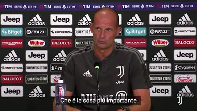 Allegri: "Milik? Numeri impressionanti, su Paredes..."