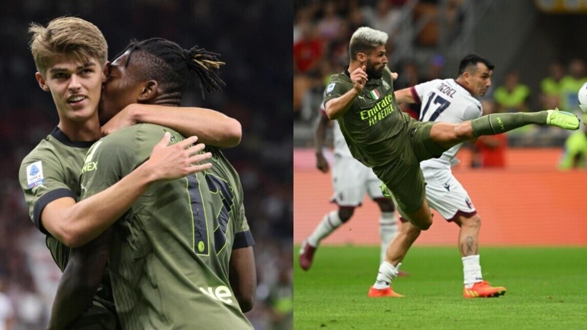 De Ketelaere-Leao, che asse! Volée Giroud, è festa Milan